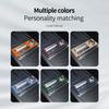 For ZEEKR 9X 2025 2026 Italian Suede Car Central Control Knob Metal Panel Trim Decorative Sticker Interior Trim Accessories