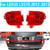 Rear Bumper Light For LEXUS LX570 2012 2013 2014 2015 Reflector Brake Stop Fog Tail Warning Signal Lamp Car Accessories