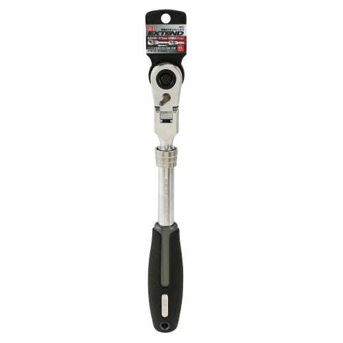 SK11 Telescopic Ratchet Handle, 9.5mm Drive, 72 Teeth, 258-373mm Overall Length (6 Positions), SRH3CZ