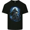 Skull Biker Motorcycle Motorbike Grim Reaper 15 Unisexs Light Cotton TShirt