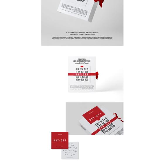 SEVENTEEN - 2025 SEASONs GREETINGS  Release date: 2024-12-16