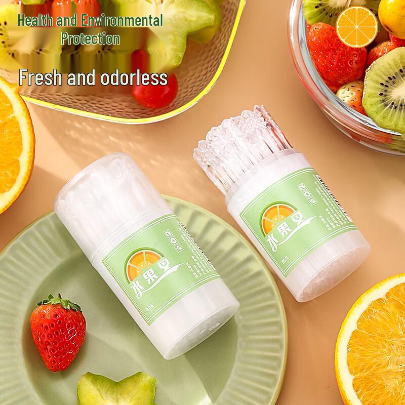 Disposable Transparent Fruit Forks