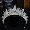 Elegant Rhinestone Crown Tiara for Bridal Wedding or Birthday