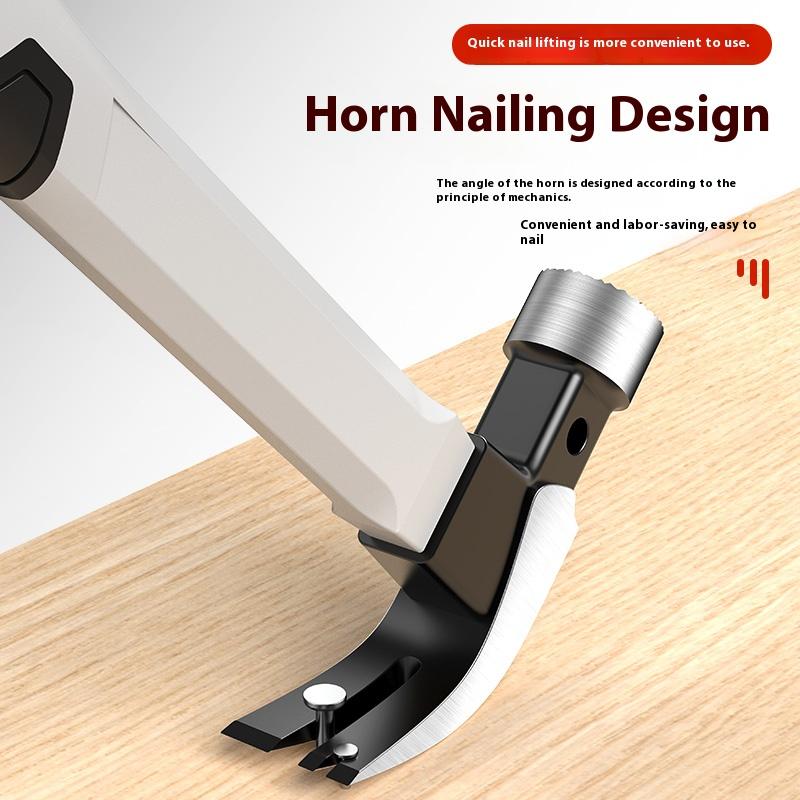 أدوات مطرقة مخلبية بمقبض من الألياف RAYENR رأس مطرقة فولاذي عالي الجودة أدوات يدوية متعددة الوظائف للاستخدام الصناعي والمنزلي للإصلاح