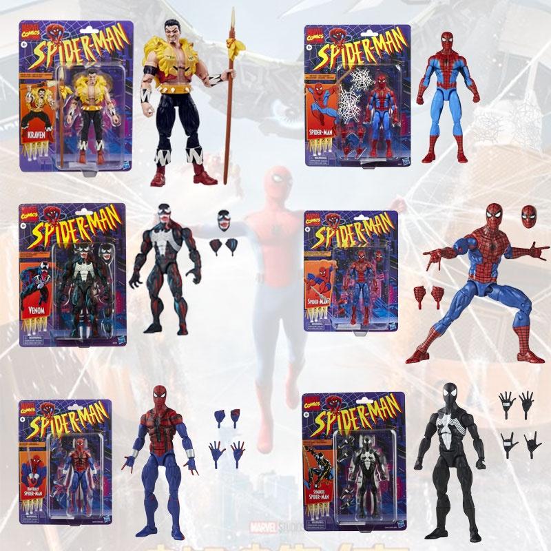 Spider-man Jointed Figurine Model Toy 15cm Height Venom Edition