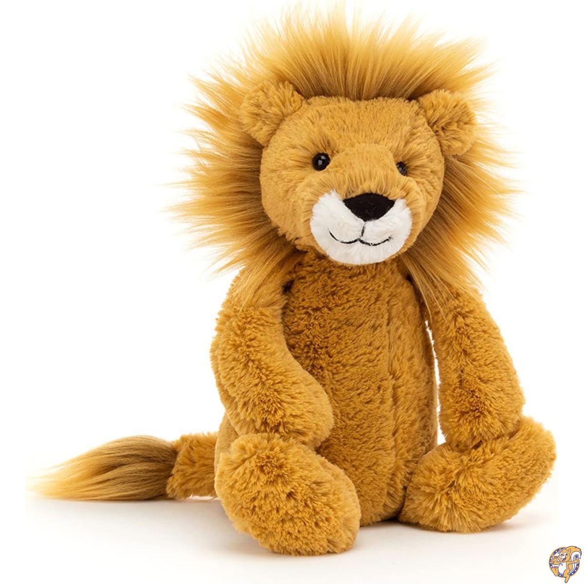 Jellycat Bashful Lion Plush Toy M Size BAS3LION