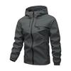 American Street Style Waterproof Hooded Casual Sports Jacket
