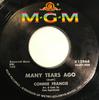 7inch Record CONNIE FRANCIS  Many Tears Ago K12964 MGM Records 1960 US Rock Used