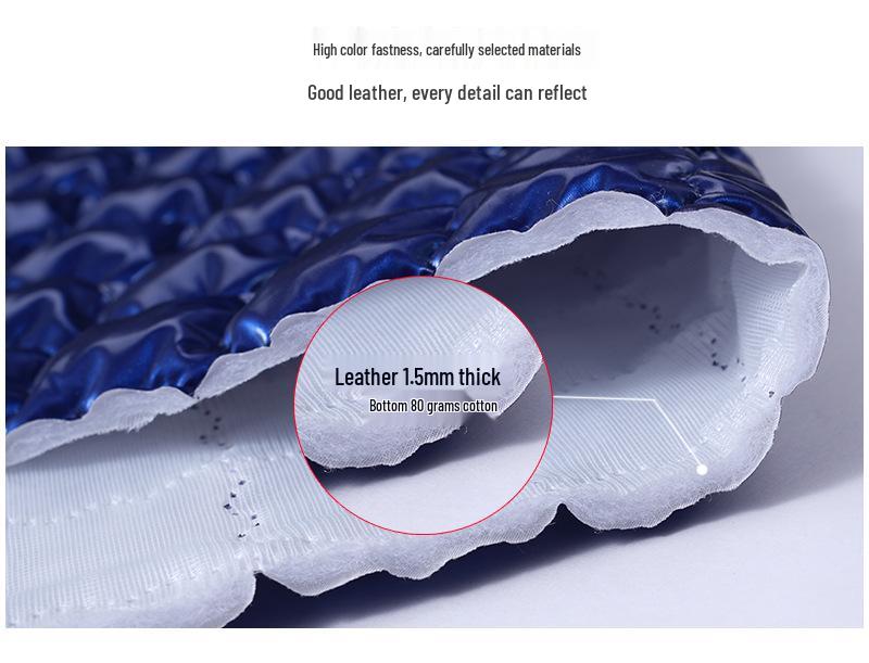 Nouă Geantă de Depozitare și Machiaj din Poliester Matlasat Impermeabil, Grosime 4cm, Embosată Ultrasonic