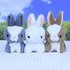Bunny Adorable Plush Toy Cute Rabbit Keychain Small Stuffed Animal Wholesale Gift