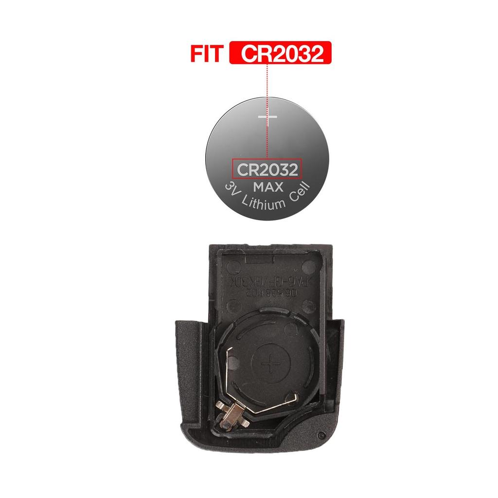 jingyuqin 2/3/4 Buttons Folding Car Key Shell Case For Volkswagen Vw Jetta Golf Passat Beetle Skoda Seat Polo B5 CR1620 CR2032