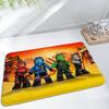 Cartoons-r-Ninjagos-cool Floor Mats Carpet For Living Room Decor Lounge Area Anti-slip Foot Mat Entrance Doormat