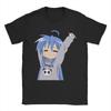 Vintage Konata Izumi Lucky Star Design TShirts for Unisex Women Round Collar Cotton T Shirt Short Sleeve Tee Shirt Party Clothes