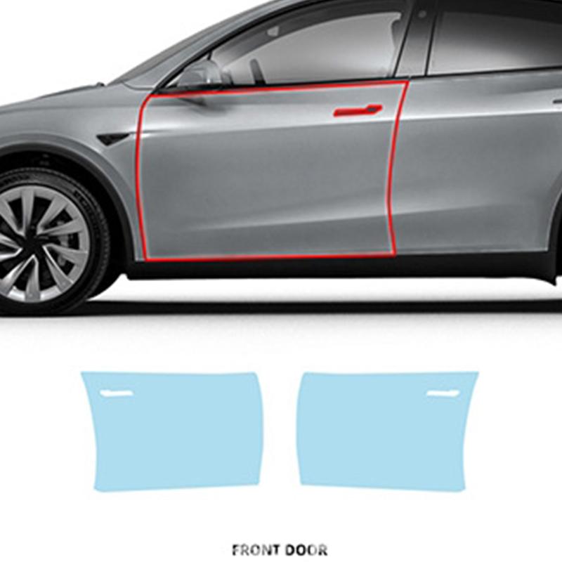 For Tesla Model Y Juniper 2025+ PPF TPU Transparent Body Accessories Styling Pre-Cut Paint Protection Film Car Clear Kit Sticker