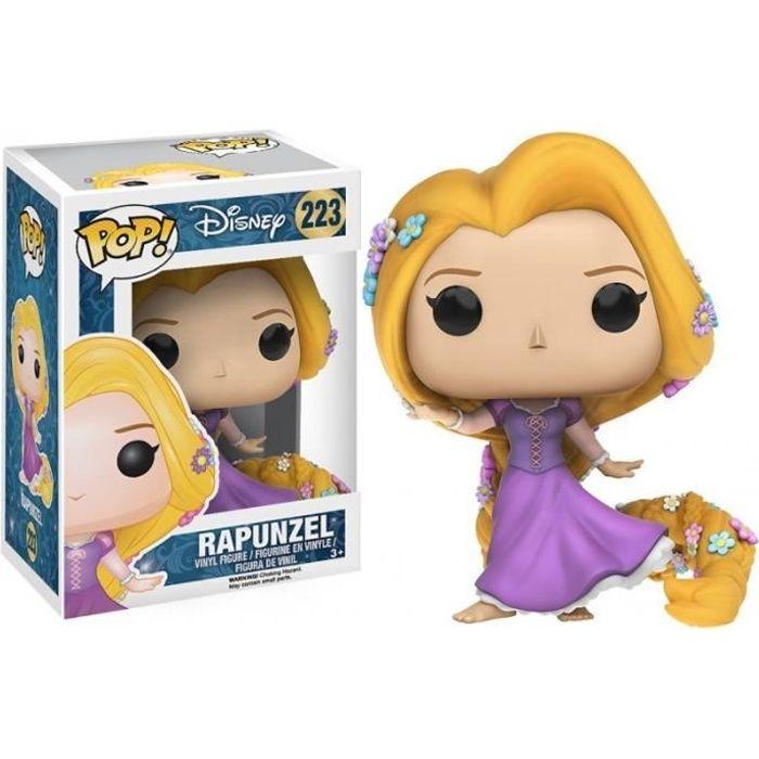Figurine - FUNKO - Raiponce - 10 cm - Violet - Sous licence officielle