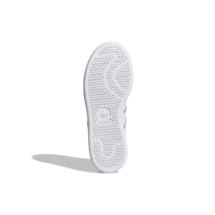 adidas Stan Smith Cloud White Lush Red GS EG6495