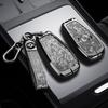 Changan Qiyuan A05/A06/A07 Schlüsseletui - Q05 125MAX Fernbedienung Metallgehäuse mit Leder-Druckknopf