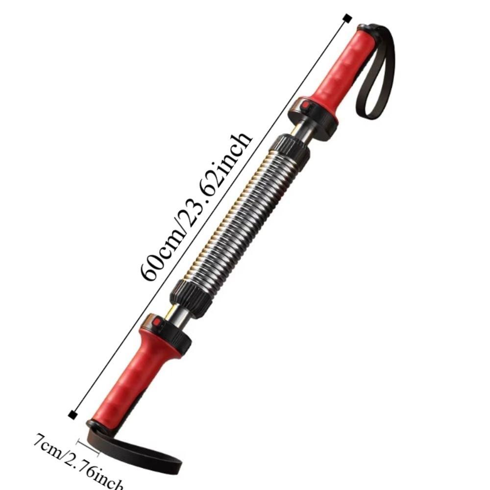 Adjustable Spring Strength Training Equipment Ergonomic Fitness Power Twister Bar Muscle Fitness