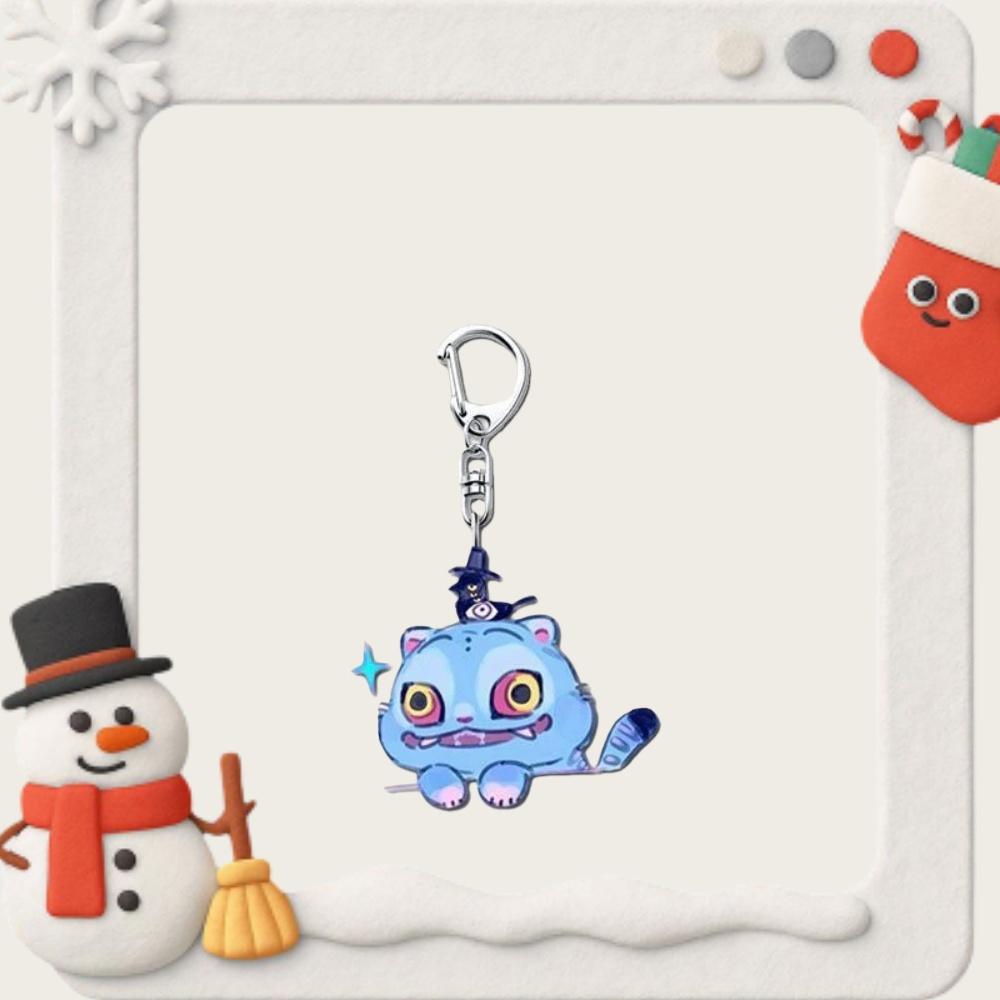 Rumi Mira Zoey KPop Dämonenjäger Schlüsselanhänger Acryl Schlüsselanhänger Tiger Saja Jungen Schlüsselanhänger Anhänger Zubehör Kostüm Requisiten