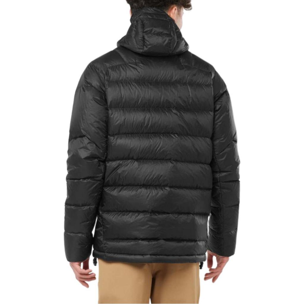 Salomon Elixir Hooded Solid Color Casual Down Jacket Men Jacket Black LC2103500