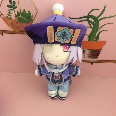Anime Qiqi Cosplay Plush Doll Toy Genshin Impact Cute Soft Stuffed Pillow Gift 20cm