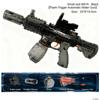 M416 Electric Water Spraying Gun with Flash Fully Automatic Charging High-Speed Continuous Fire Summer Toy Spraying Gun Kid Gift