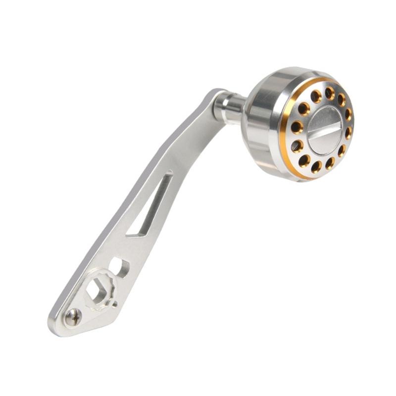 Single Fishing Reel Handle Metal Fishing Spinning Reel Rocker Replacement Fishing Tackle Tools for Low Profile Reel