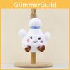 Cute Badminton Keychain Cartoon Girl Backpack Decoration Hanging Plush Gift Doll
