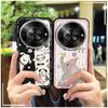 Cute Cartoon Phone Case For ZTE Blade A75 5G/Nubia Focus 5G/Calf 5G Soft case Durable Dirt-resistant Anti-dust Graffiti