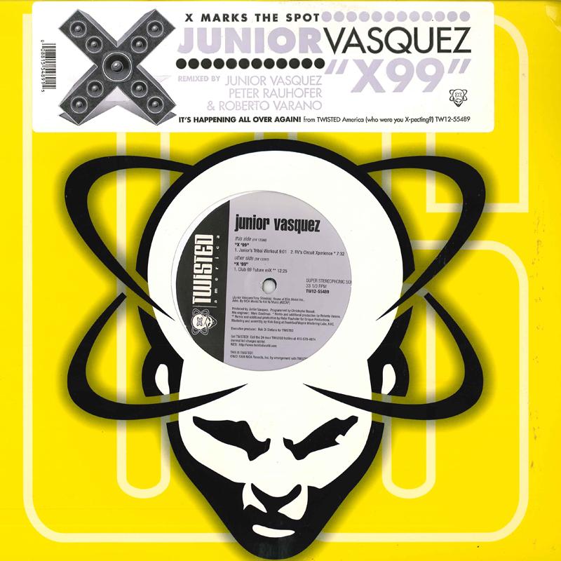 

12inch Record JUNIOR VASQUEZ - X 99 TW1255489 TWISTED AMERICA 1999 US Dance & Electronica Used