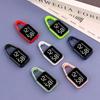 1Pcs LED Mini Electronic Watch Touch Digital Pocket Watch Night Light Hanging Watches Keychain Pendant Students Supplies