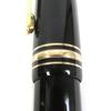 Very Good MONTBLANC fountain pen Meisterstck 149 Cap type Black gold 14K mens Used