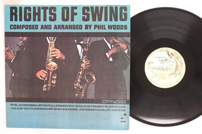 LP Record PHIL WOODS  Rights Of Swing BR5016 BARNABY 1977 US Jazz Used
