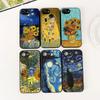 Sunflower Starry Night Van Gogh Phone Cover Case for Motorola Moto Edge 70 60 Fusion NEO Pro G Stylus G56 G96 G04 G05 20 Casing
