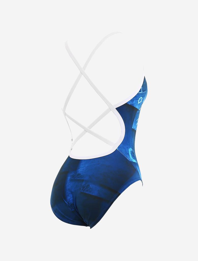 Toneidoseupocheu Chronicle One-Piece Double X-Back Swimsuit