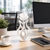 Scandinavian Style Rose Sculpture Hollow Design Art Ornament  Living Room Ornament