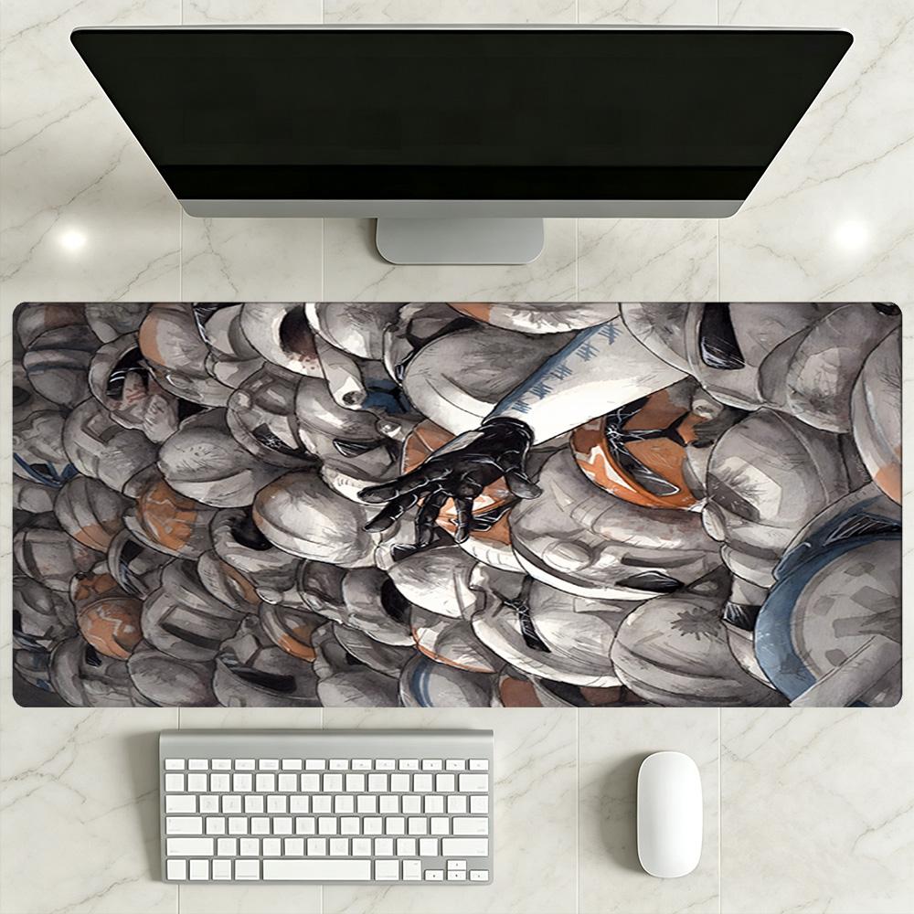 Star Wars Gaming Mouse Pad Desk Mouse Pad Computer Desk Keyboard Mat Non-Slip Rubber Base Perfect for Office Desktop Supplies School Home