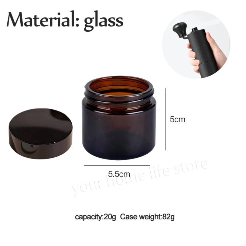 Powder case for Manual Coffee Grinder,aluminium alloy,Upgraded CNC Grinding Core Bearing Coffee Bean Grinding case,Powder case