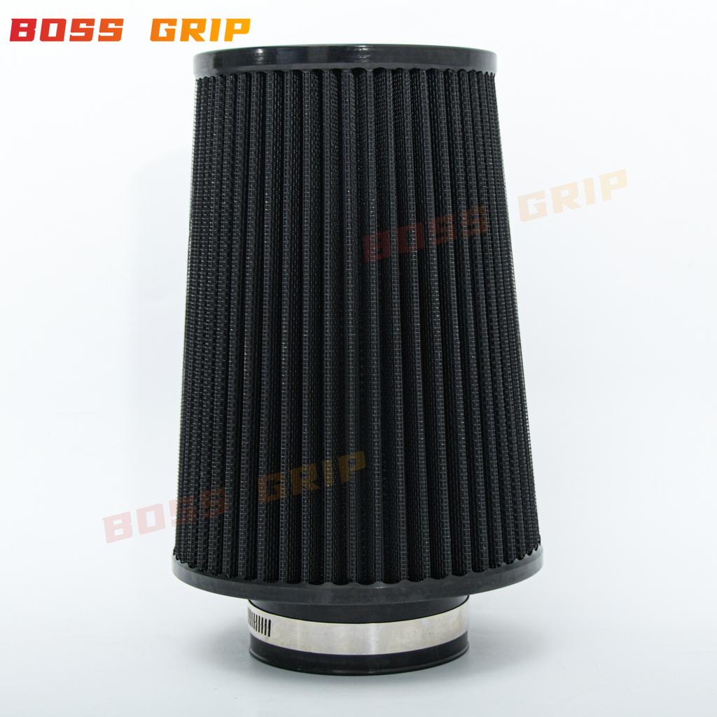Universal 3Inch 76mm Tall High Flow Sports Air Filter Cold Air Intake Filter Car Accessories