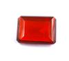 93.10 Carat Finest Quality Red Topaz Emerald Shape Lab Created Gemstone SN363