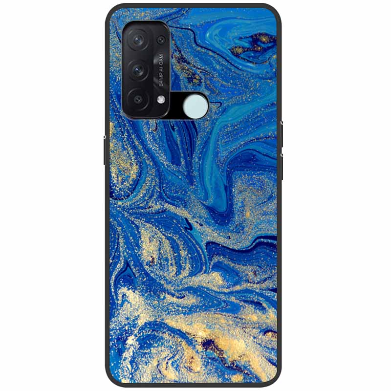 Case for Oppo Reno 5A Cover 3A A54 5G Marble Soft TPU Silicone Phone Covers for Oppo Reno5 A Case Reno3 A Reno5A Bumper Cool