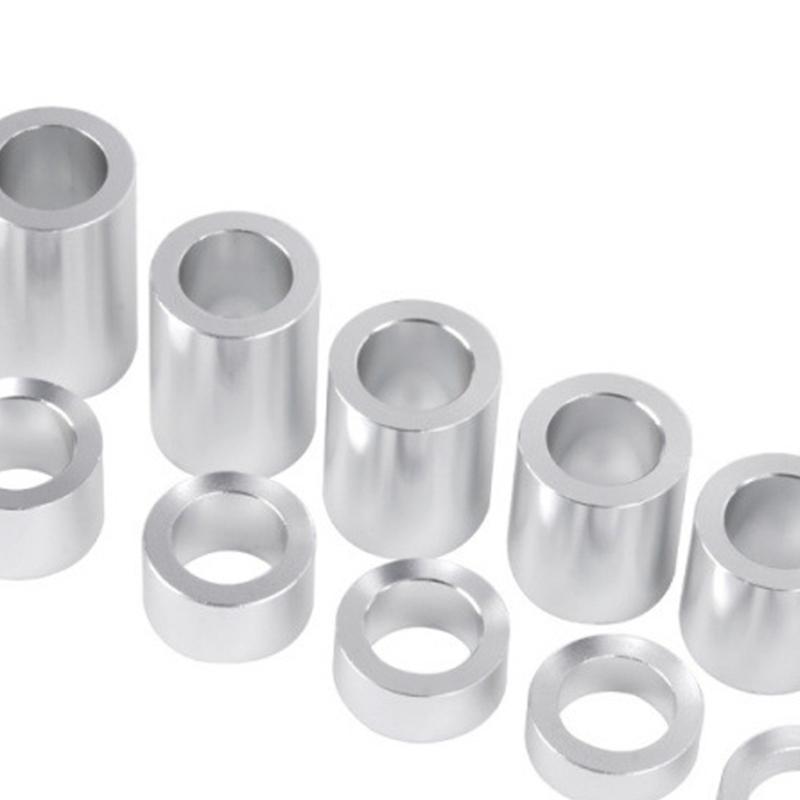 Metal Wheel Axles Spacer Wheel Axles Spacers ID 1/2in OD 1-1/2in Motorbike Accessory Easy Installation for 2008-2024