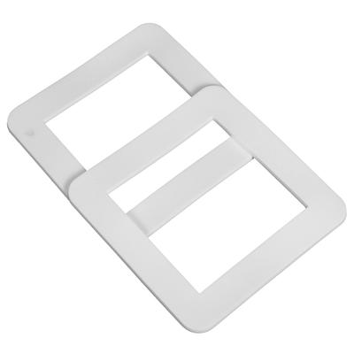 2 Stück Steckdosen-Abdeckung 86x86mm Premium Silikon Steckdosen-Wandplatte für Lichtschalter Dekorative Steckdosenabdeckungen Wohnzimmer