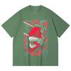 230 Gsm 100% Cotton Chainsaw Man V29 Denji Print Unisex Heavy Cotton T Shirt