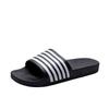 2025 new summer beach shoes men's thick-soled one-word sandals soft-soled, light casual sandals shoes
