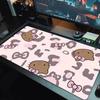 Hello Kitty2 Print  Cushion Non-slip Laptop Tablet Big Mousepad XXL Mat Mini PC Playmat With Lock edge