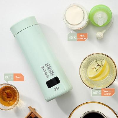 400 ml Taşınabilir Elektrikli Isıtıcılar Akıllı Sıcaklık Kontrol Fincan Çay Kahve Yapmak Seyahat Kaynatın Su Isıtıcısı Mutfak Aletleri