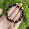 Unisex Tiger Eye Iron Gallstone Protection Bracelet - Hot Selling