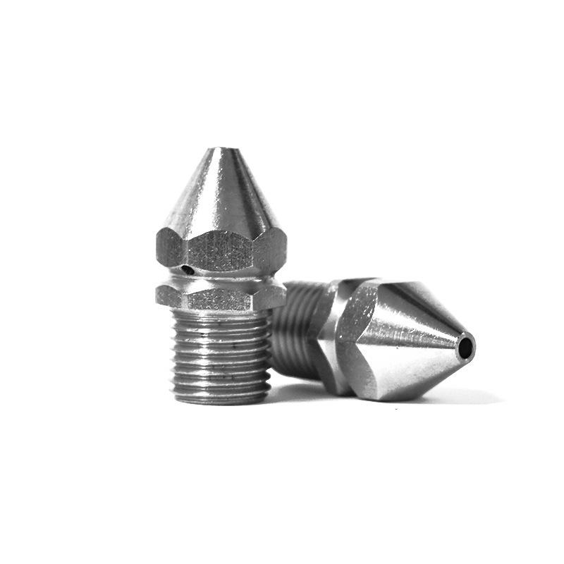 Water Mouse Cleaning Nozzle High Pressure Pipe Cleaning Nozzle Male Thread Pipe Dredge Spray Head