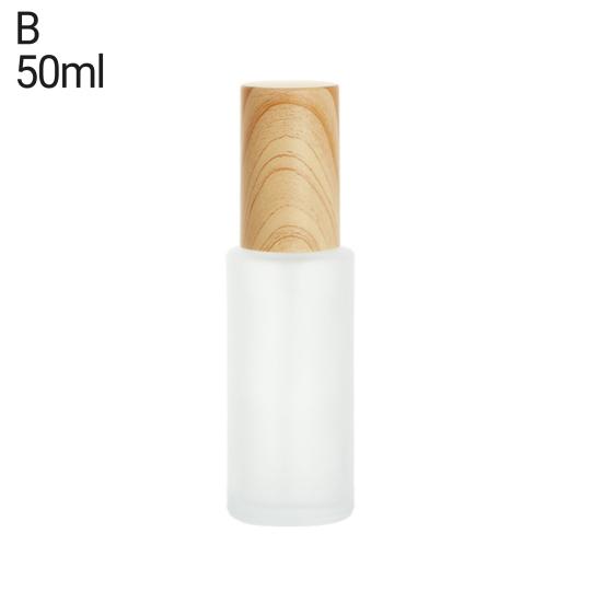 30ml/50ml/80ml/10g/20g/30g Leakproof Multiple Capacities Practical Reusable Frost Travel Cosmetics Bottle Empty Spray Bottle